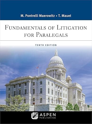 Fundamentals of Litigation for Paralegals - Wolters Kluwer Law & Business