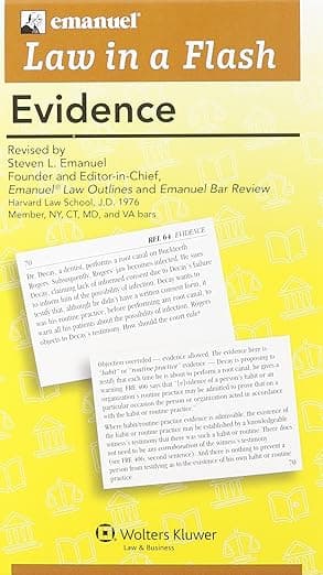 Law in a Flash: Evidence - Wolters Kluwer Law & Business