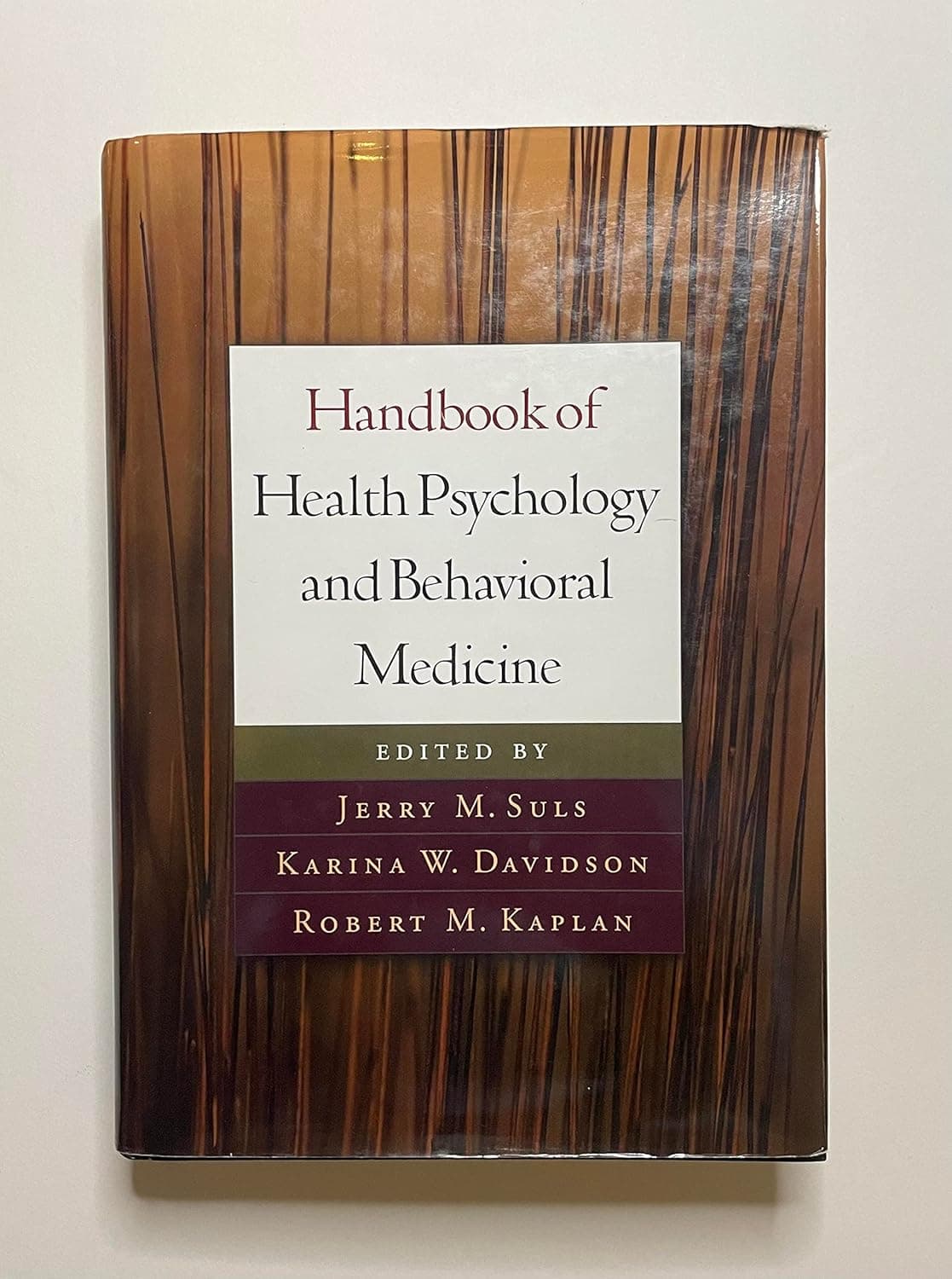 Handbook of Health Psychology and Behavioral Medicine - Jerry M. Suls