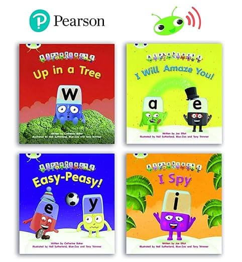 Learn to Read at Home with Alphablocks: Phase 5 - Year 1, term 2 (4 fiction books) - Caroline Harris