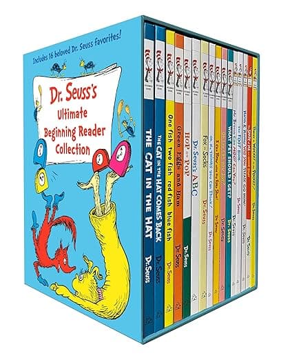 Dr. Seuss's Ultimate Beginning Reader Boxed Set Collection: Includes 16 Beginner Books and Bright & Early Books - Random House Books for Young Readers