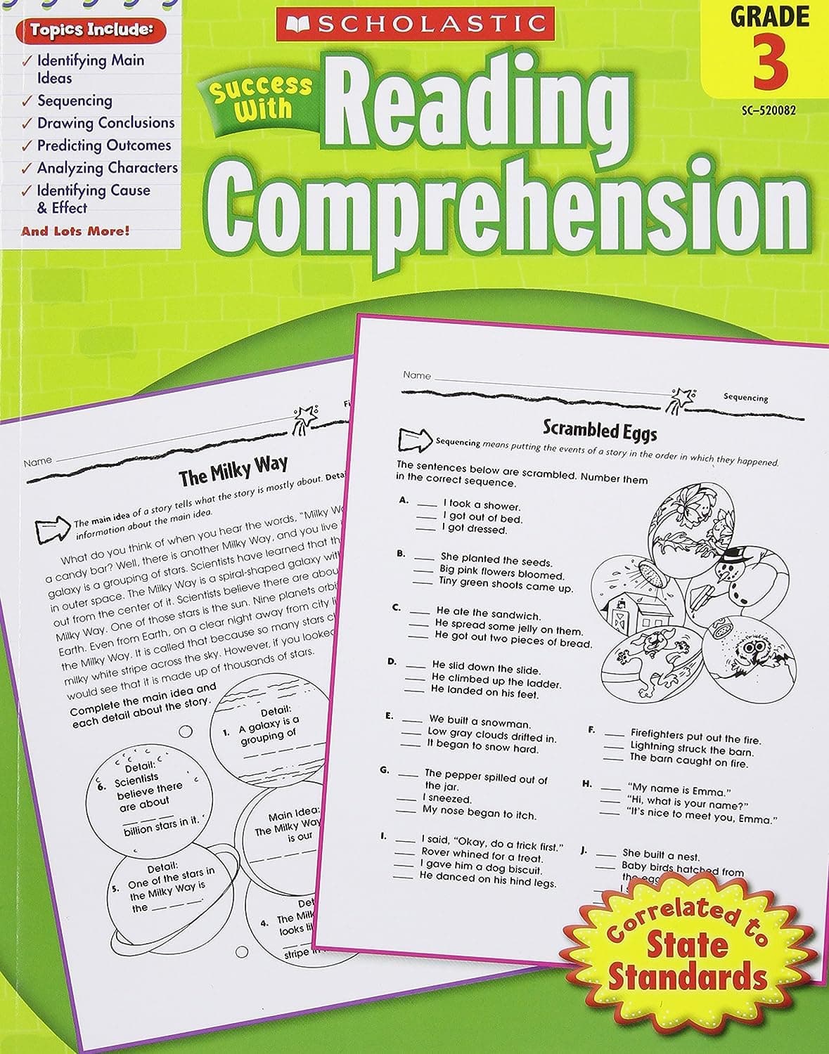 Scholastic Success with Reading Comprehension, Grade 3 - Scholastic