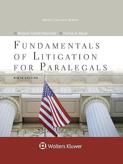 Fundamentals of Litigation for Paralegals (Aspen College) - Wolters Kluwer Law & Business