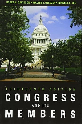 Congress and Its Members - Roger Davidson