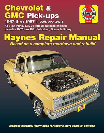 Chevy & GMC 4 3L & V* Pick-ups (67-87) & Suburban, Blazer & Jimmy (67-91) Haynes Repair Manual - John Haynes