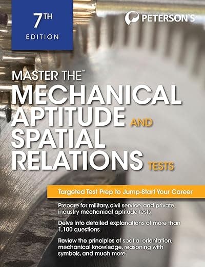 Master The Mechanical Aptitude and Spatial Relations Test (Peterson's Master the Mechanical Aptitude & Spatial Tests) - Peterson's