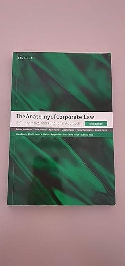 The Anatomy of Corporate Law: A Comparative and Functional Approach - Reinier Kraakman