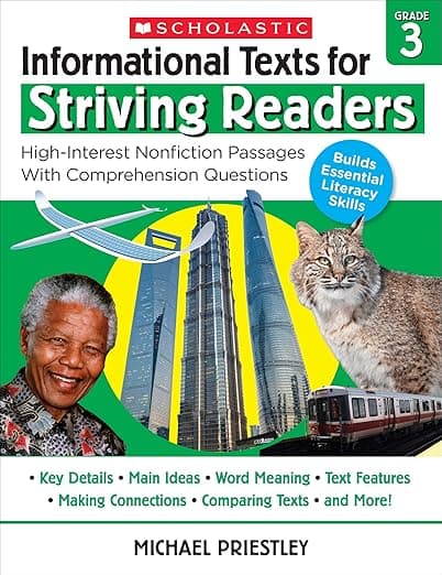 Informational Texts for Striving Readers: Grade 3 (Indian Head) - Scholastic Teaching Resources