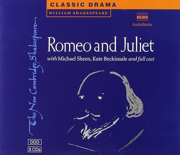 Romeo and Juliet 3 Audio CD Set (New Cambridge Shakespeare Audio) - William Shakespeare