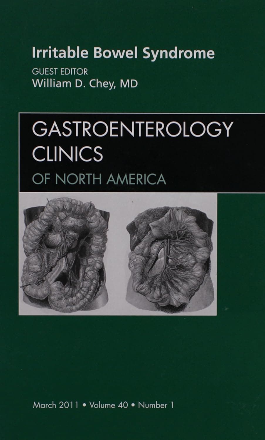 Irritable Bowel Syndrome, An Issue of Gastroenterology Clinics (Volume 40-1) (The Clinics: Internal Medicine, Volume 40-1) - William D. Chey