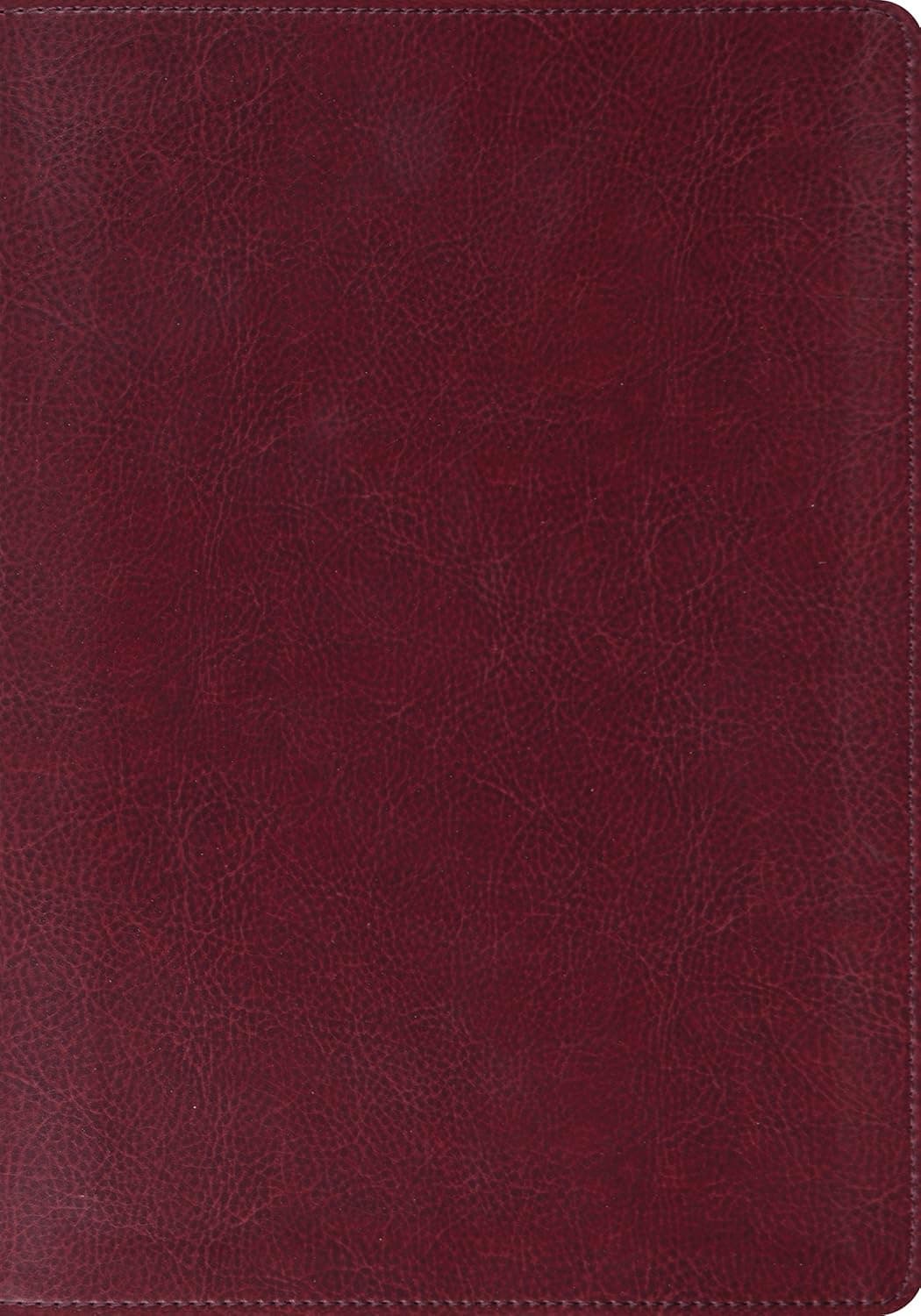 ESV Large Print Bible (TruTone, Burgundy)