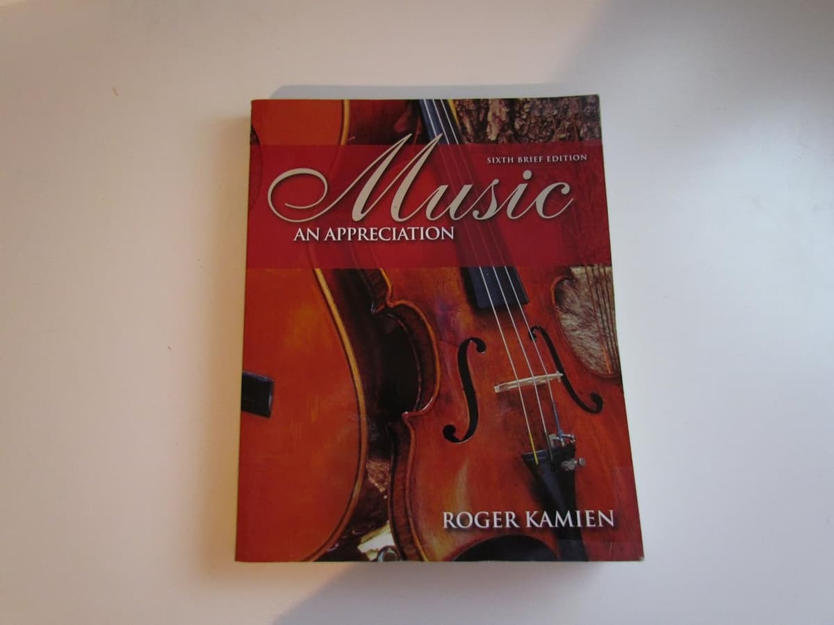 Music: An Appreciation, 6th Brief Edition - Roger Kamien