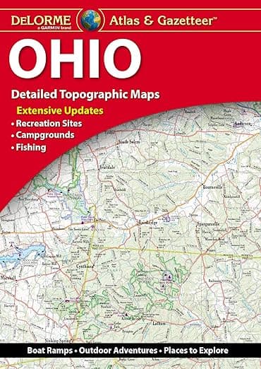 Delorme Atlas & Gazetteer Ohio - Rand McNally