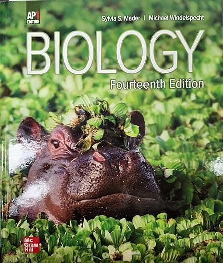 Mader, Biology, AP Edition, 2022, 14e, Student Edition (AP BIOLOGY MADER) - Sylvia S. Mader