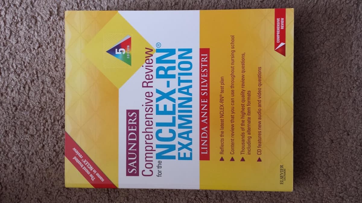 Saunders Comprehensive Review for the NCLEX-RN Examination, 5th Edition - Linda Anne Silvestri