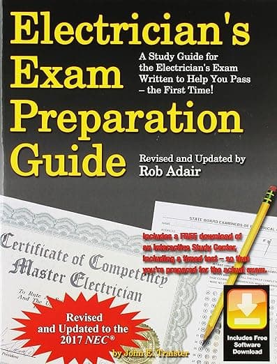 Electrician's Exam Preparation Guide to the 2017 NEC - Craftsman Book Company