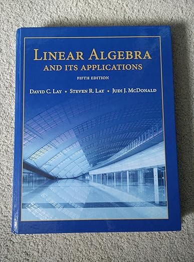 Linear Algebra and Its Applications - David Pearson