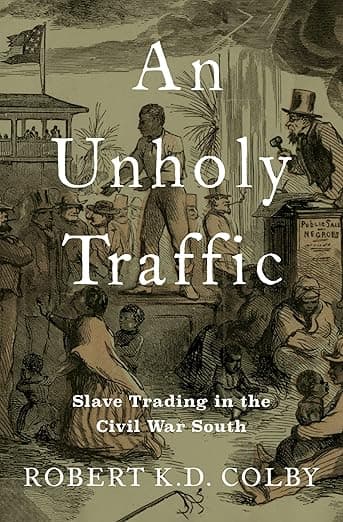 An Unholy Traffic: Slave Trading in the Civil War South - Robert K.D. Colby