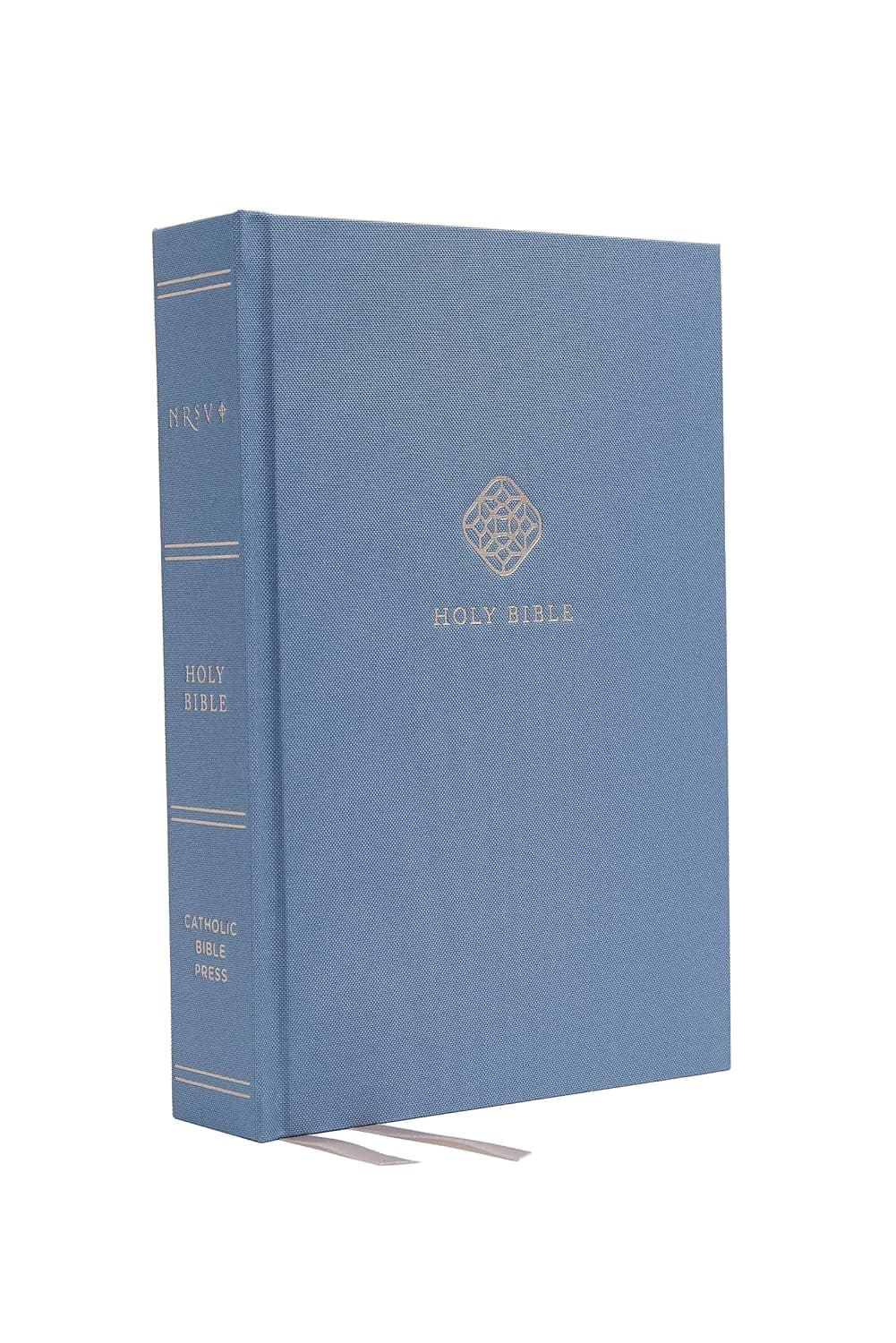 NRSV, Catholic Bible, Journal Edition, Cloth over Board, Blue, Comfort Print: Holy Bible - Catholic Bible Press