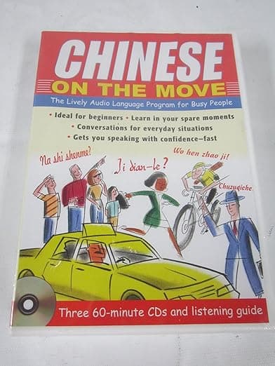 Chinese On the Move (3CDs + Guide): The Lively Audio Language Program for Busy People - Jane Wightwick