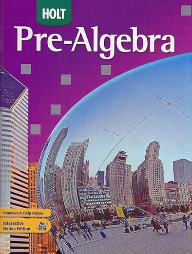 Holt Pre-Algebra - Holt Rinehart & Winston