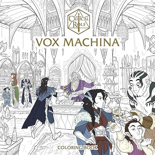 Critical Role: Vox Machina Coloring Book - Dark Horse Books