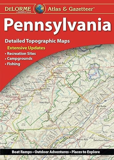 Pennsylvania (Pennsylvania Atlas and Gazetteer) - Rand McNally