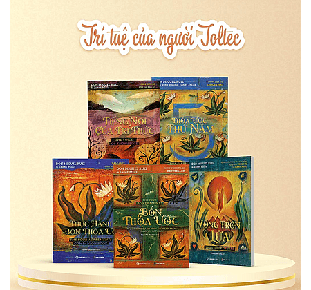 Bộ Sách Trí Tuệ Của Người Toltec (5 Cuốn) - Don Miguel Ruiz