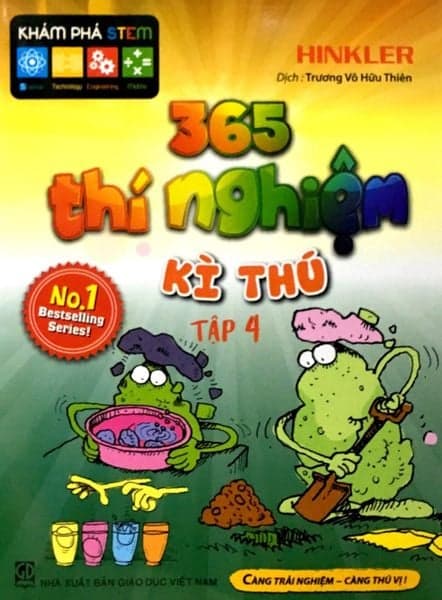 365 Thí Nghiệm Kì Thú - Tập 4 - Hinkler