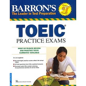 Sách Barron's Toeic Practice Exams (Không Kèm CD) - Trí