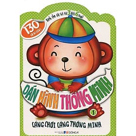 Sách Dán Hình Thông Minh (Dành Cho Các Bé Từ 3 Đến 6 Tuổi) - Tập 1 - Nhóm Tác Giả