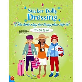 Sách Dán Hình Sáng Tạo Trang Phục Búp Bê - Du Lịch Kỳ Thú - Thu