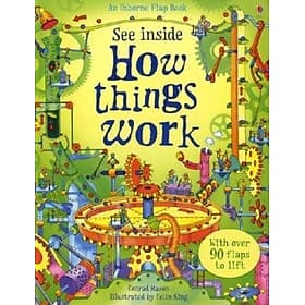 Sách tương tác tiếng Anh - Usborne See Inside How Things Work - An