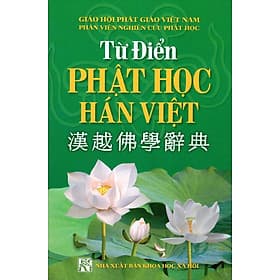 Sách Từ Điển Phật Học Hán Việt - Việt Hà