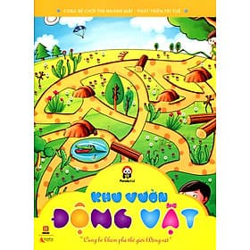 Sách Cùng Bé Chơi Tìm Nhanh Mắt - Khu Vườn Động Vật - Tim O’Shei