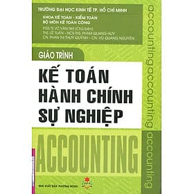 Sách Giáo Trình Kế Toán Hành Chính Sự Nghiệp - Hú
