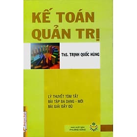 Sách Kế Toán Quản Trị - Hú