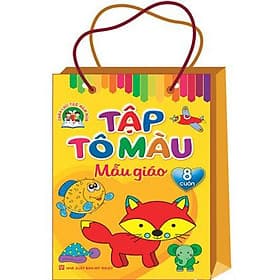 Bộ Túi Tập Tô Màu Mẫu Giáo - Long