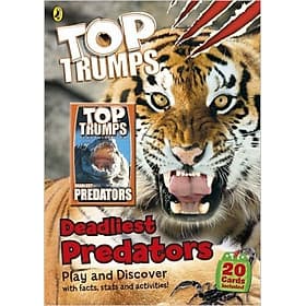 Sách Top Trumps: Deadliest Predators (Paperback)