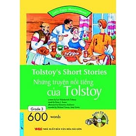Sách Happy Reader-Tolstoy's Short Stories - Kèm 1CD - Việt Hà
