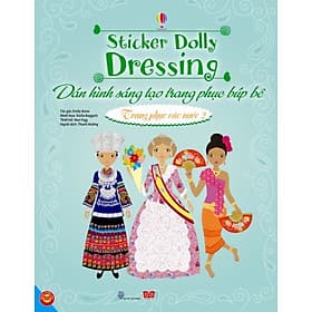 Sách Dán Hình Sáng Tạo Trang Phục Búp Bê - Trang Phục Các Nước 2 - Sant Kirpal Singh