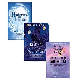 Sách Bộ 3 Cuốn Nghiên Cứu Về Cái Chết Và Tiến Trình Chết Dưới Góc Độ Phật Giáo: Kiếp Nào Ta Cũng Tìm Thấy Nhau + Hành Trình Sinh Tử + Hành Trình Của Linh Hồn - G