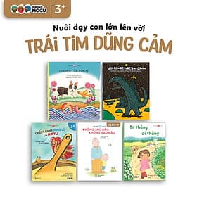 Truyện Ehon bé 3-4-5 tuổi - Bộ 5 cuốn Trái tim dũng cảm - Nam Việt