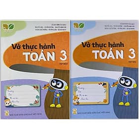 Combo Vở thực hành Toán 3 tập 1 + 2 ( Kết nối tri thức với cuộc sống ) - Tri Thức