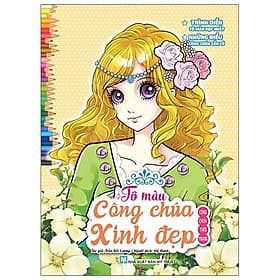 Tô Màu Công Chúa Xinh Đẹp - Công Chúa Thời Trang