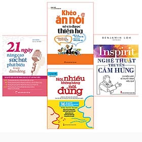 Bookset: Nghệ Thuật Truyền Cảm Hứng Trước Đám Đông - Long
