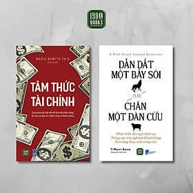 Combo Sách - Dẫn Dắt Một Bầy Sói Hay Chăn Một Đàn Cừu + Tâm Thức Tài Chính - Chà
