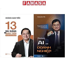 Combo Sách 13 Bài Giảng Của Giáo Tiến Về Quản Trị Và Lãnh Đạo + Ứng Dụng AI Vào Doanh Nghiệp - Những Bài Giảng Của Giáo Tiến Về Nhân Tố Thay Đổi Cuộc Chơi Trong Kỉ Nguyên Mới - Nguyên