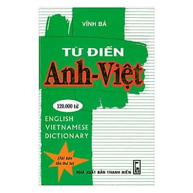 Từ Điển Anh - Việt 120.000 Từ (Bìa Cứng) - Việt An