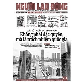 Nhật báo Người Lao Động từ ngày 27-10-2025 đến 03-11-2025 - Lão Ngư